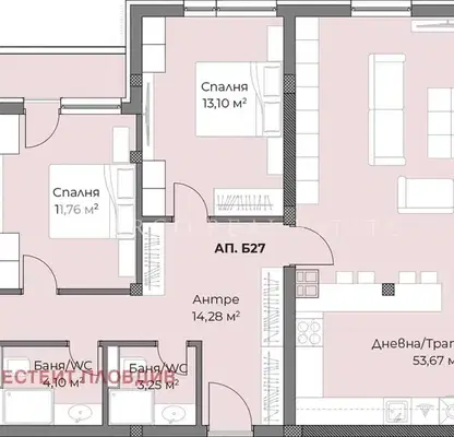 Снимка 3 — Многостаен апартамент в Пловдив, Западен