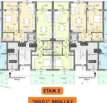 Снимка 3 — Двустаен апартамент във Варна, Галата