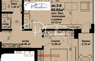Двустаен апартамент в Бургас, Хоризонт