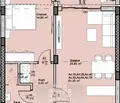 Снимка 2 — Двустаен апартамент в Пловдив, Христо Смирненски