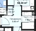Снимка 3 — Двустаен апартамент в Пловдив, Христо Смирненски
