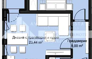 Двустаен апартамент в Пловдив, Христо Смирненски
