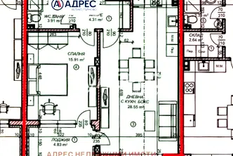 Двустаен апартамент във Велико Търново, Картала