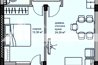 Двустаен апартамент в Пловдив, Кючук Париж