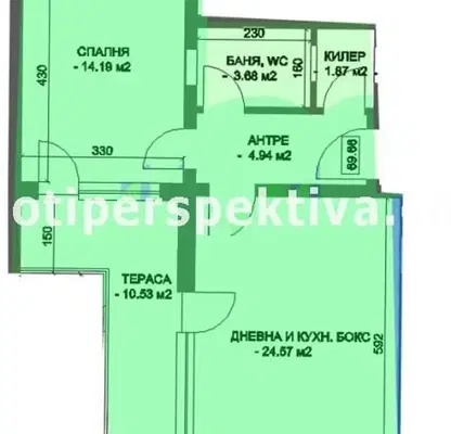 Снимка 2 — Двустаен апартамент в Пловдив, Кючук Париж