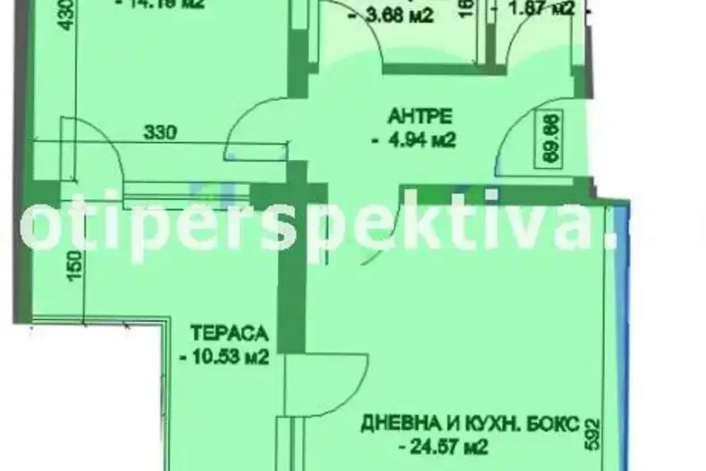 Двустаен апартамент в Пловдив, Кючук Париж