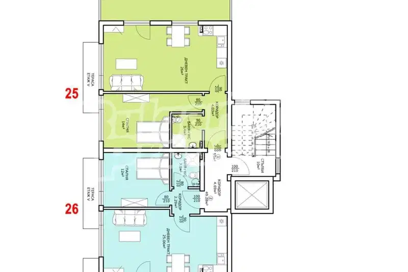 2-bedroom apartment in Varna, Alen Mak