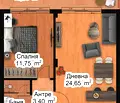 Снимка 2 — Двустаен апартамент в Пловдив, Младежки Хълм