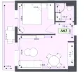 Снимка 2 — Двустаен апартамент в Благоевград, Банско