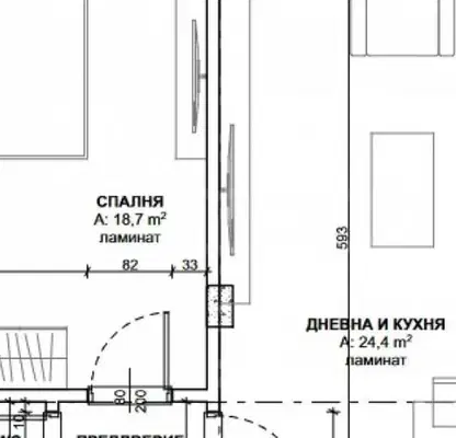 Снимка 4 — Двустаен апартамент в Бургас, Царево