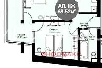 Двустаен апартамент в Бургас, Несебър
