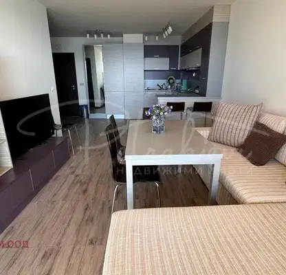 Снимка 4 — Двустаен апартамент с морска панорама в Несебър, 77 кв.м