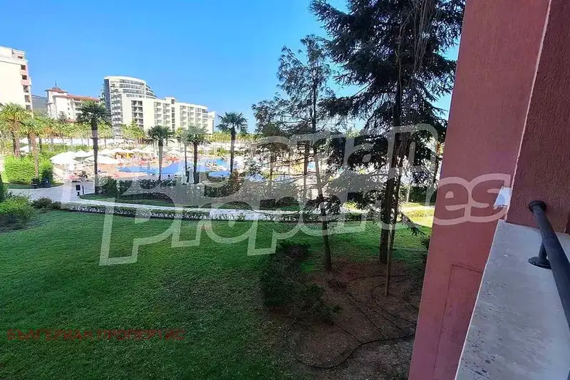 Two-room apartment with terrace in Sunny Beach resort