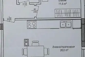Двустаен апартамент в Пазарджик, Велин