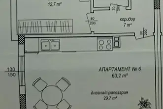 Двустаен апартамент в Пазарджик, Велин