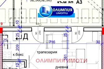 Едностаен апартамент в Русе, Център