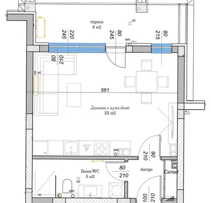 Photo 2 — 1-bedroom apartment in Plovdiv, Ostromila