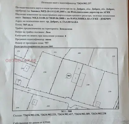 Photo 2 — 3-room house in Dobrich, Lozyata area with yard and parking spaces