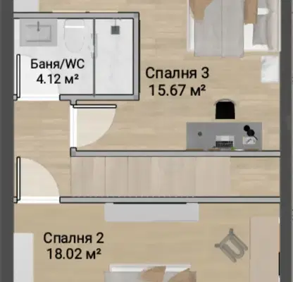 Снимка 2 — Многостаен апартамент в София, Център