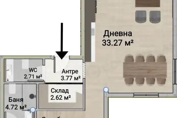 5-bedroom apartment in Sofiya, Centyr