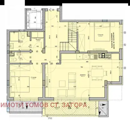 Снимка 5 — Многостаен апартамент в Стара Загора, Железник - изток