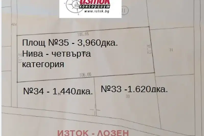 Agricultural Land in област София, Busmanci