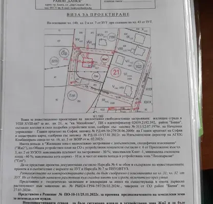 Снимка 2 — Парцел в Банкя