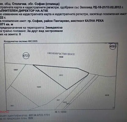 Photo 2 — Plot in Sofiya, Mladost 4