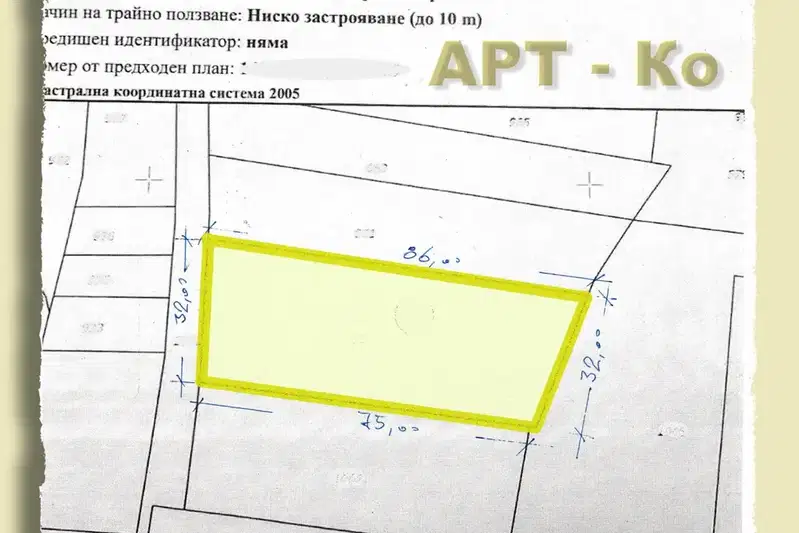 Plot in Pernik, Prigarov Raion
