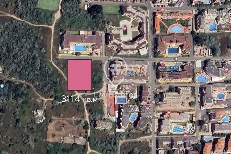 Plot in Oblast Burgas, Slynchev Bryag