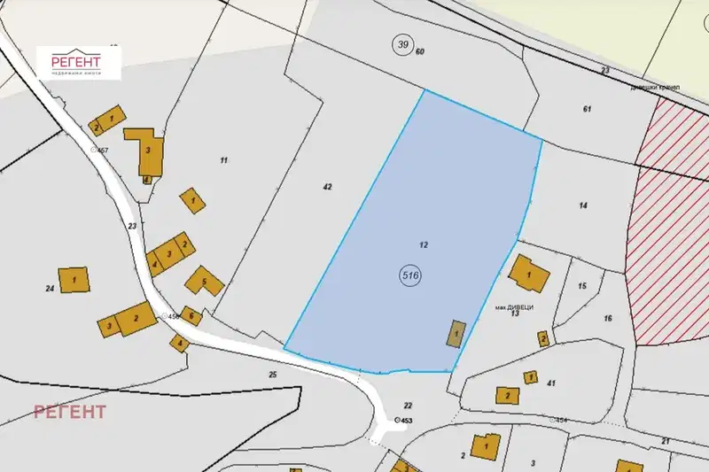 Plot in Oblast Gabrovo, с. Дивеци