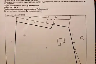 Парцел в София, Костинброд