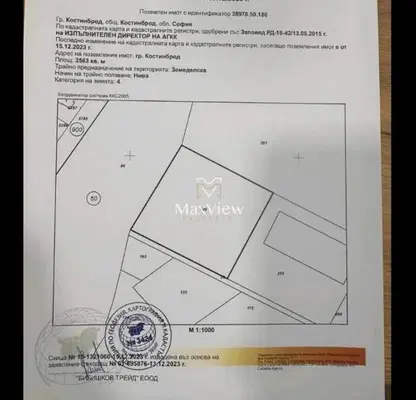 Photo 3 — Plot in област София, Kostinbrod