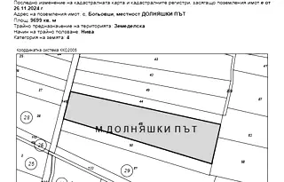 Парцел в София, с. Богьовци