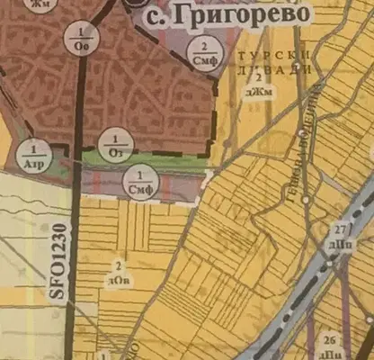 Снимка 3 — Парцел в София, с. Григорево