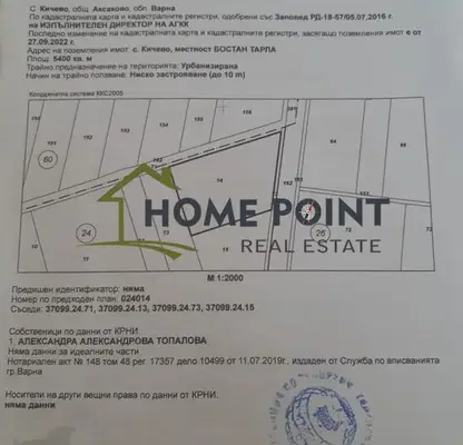 Photo 3 — Plot in Varna, Kichevo