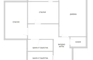 Тристаен апартамент в София, Белите брези