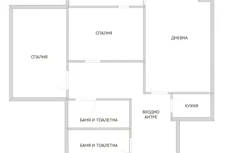 Тристаен апартамент в София, Белите брези