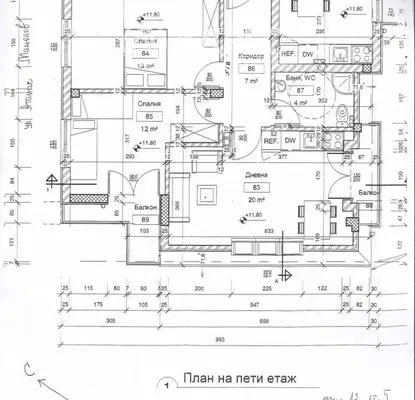Снимка 2 — Тристаен апартамент във Варна, Гранд Мол