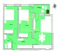 Снимка 3 — Тристаен апартамент с тераса в Христо Смирненски, Пловдив
