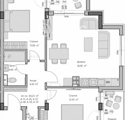 Снимка 2 — Тристаен апартамент в Пловдив, Христо Смирненски