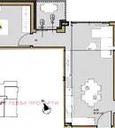 Тристаен апартамент с тераса в Малинова долина, София