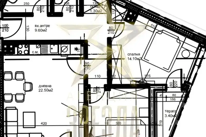 3-bedroom apartment in Plovdiv, Ostromila