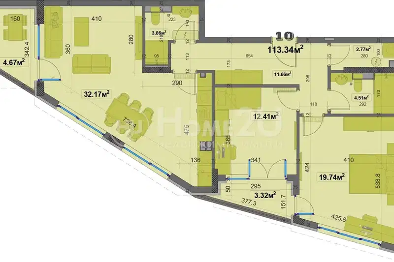 3-bedroom apartment in Sofia, Ovcha Kupel