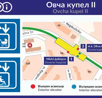 Снимка 2 — Тристаен апартамент с тераса в Овча купел 2, София
