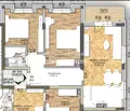 Снимка 4 — Тристаен апартамент в София, Овча купел