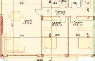 Тристаен апартамент в Благоев, Струмско