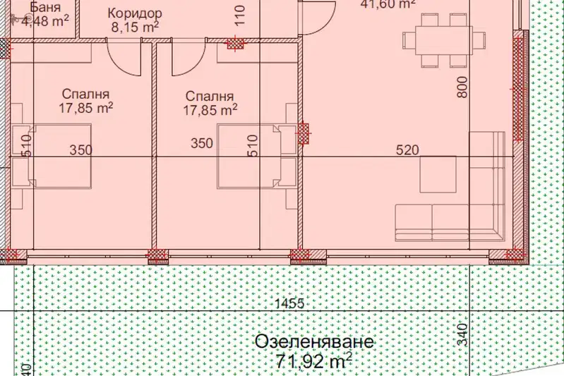 Тристаен апартамент в Благоев, Струмско