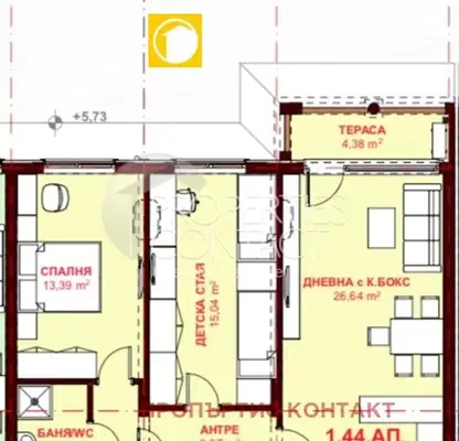 Снимка 5 — Тристаен апартамент в Бургас, Свети Влас