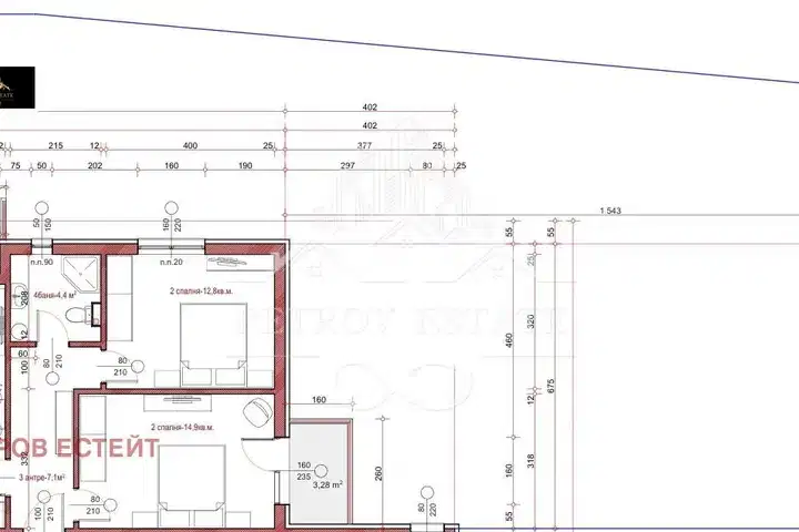 3-bedroom apartment in Oblast Pazardjik, Велин